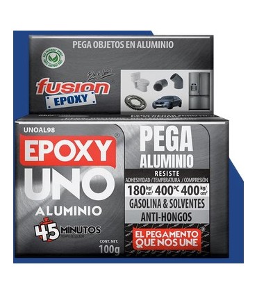 PEGAMENTO FUSION EPOXICO ALUMINO UNOAL98 100 GR
