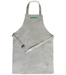 MANDIL CUERO SOLDADURA GRIS
