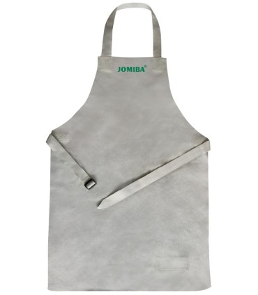 MANDIL CUERO SOLDADURA GRIS