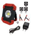 FOCO TRABAJO LED 10W C/ BATERIA LITIO+SOPORTE SUELO, CARGADORES