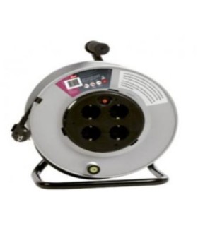 EXTENSIBLE 50m 3x1,5 IP20 CARRETE METALICO