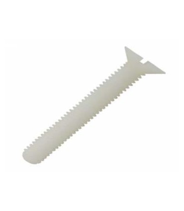 M10X16 TORNILLO AVELLANADO RANURADO DIN 963 NYLON