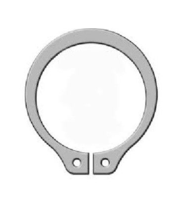 ANILLO SEGER DIN 471 INOX A2  Ø 12 EXTERIOR