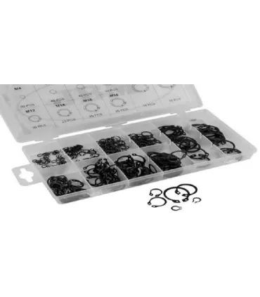 SURTIDO 300 ANILLOS SEGER EXTERIOR 4-22mm