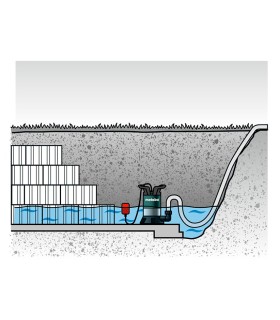 BOMBA SUMER. AGUA LIMPIA METABO 0,6bar 6600L/H 250W TP6000