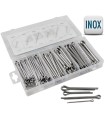 KIT SURTIDO 144 CLAVIJAS PARTIDAS INOXIDABLE