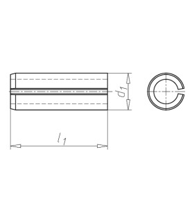 MANGUITO PASADOR ELASTICO DIN 1481 4x38