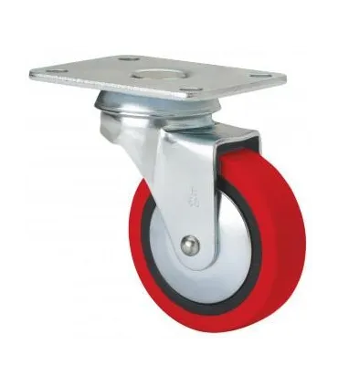 RUEDA POLIU.GIR. C/PLETINA 30 mm ALEX 2-2563 15Kg