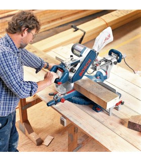 INGLETADORA TELESCOPICA GCM 12 SD BOSCH 1800W DISCO 305MM**CON DISCO MADERA
