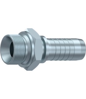 MACHO CILÍNDRICO   1/4" BSP DN 1/4"