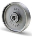 RUEDA HIERRO C/RODAMIENTO Ø 150X38 EJE 17MM 750KG