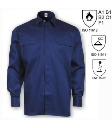 CAMISA IGNIFUGA + ANTIESTATICA