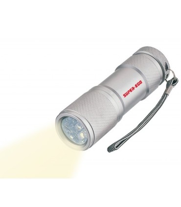 LINTERNA ALUMINIO DE 9 LEDS