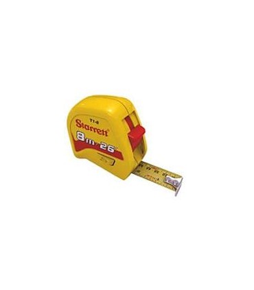 FLEXOMETRO STARRET 8M C/FRENO AMARILLO