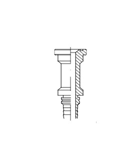 INTERLOCK BRIDA CAT 1 1/2" Ø63,5 RECTO DN 1"1/2