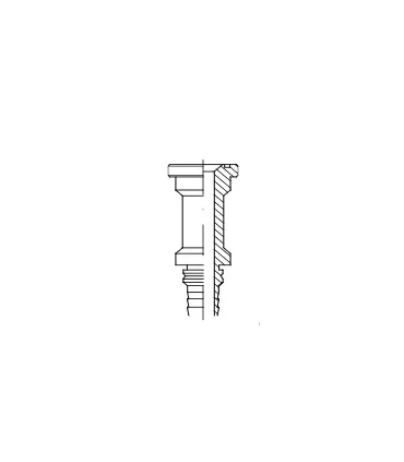 INTERLOCK BRIDA CAT 1 1/2" Ø63,5 RECTO DN 1"1/2