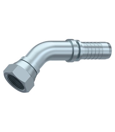 HEMBRA GIRATORIA 45° BSP CON JUNTA (SERIE STANDARD)