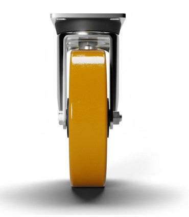 RUEDA FE+PU C/ROD. SOPORTE LOCO 200x45 800Kg