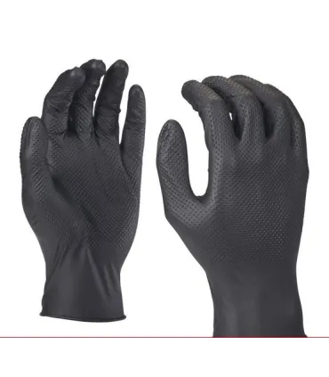 CAJA 50 GUANTES DESECHABLE DE NITRILO GRIP 10/XL