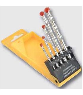 KIT 5 BROCAS PARED 4-10MM BRICO