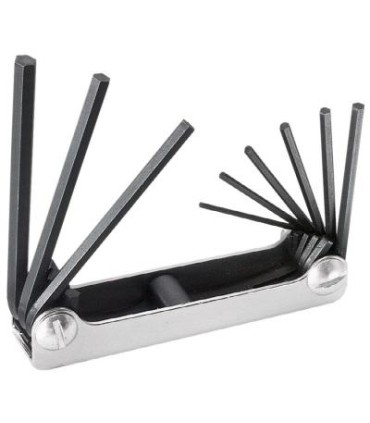 JUEGO LLAVES ALLEN NAVAJA 6PCS 3-10MM