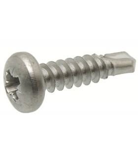 TORN. BROCA ALOMADO DIN 7504 N INOX A2 Ø 3.5x19
