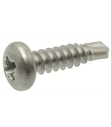 TORN. BROCA ALOMADO DIN 7504 N INOX A2 Ø 3.5x19