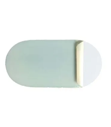 CRISTAL POLIC. 225x105 EXTERIOR OVALADO P/CARETA 420