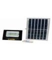 FOCO FIJO LED 25W CON PANEL SOLAR +MANDO