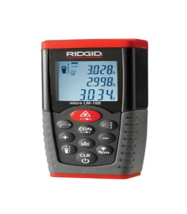 TELEMETRO MEDIDOR LASER RIDGID 36158 LM100 100 METROS