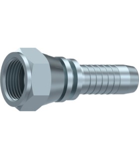 HEMBRA GIRATORIA RECTA JIC37° 7/8" 14H UNF DN 1/2"