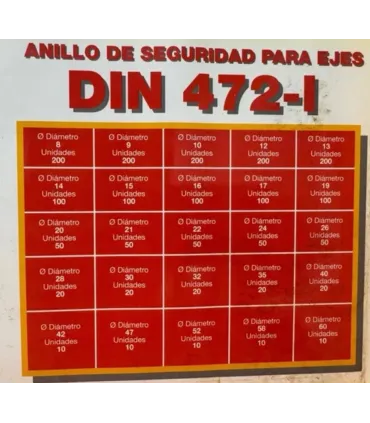 MALETA SURTIDO SEGERS INT. DIN472 8-60 1900pcs