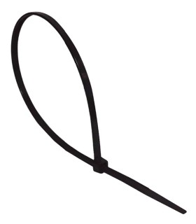 BOLSA 100 BRIDAS NYLON NEGRA 7,6x370/7,5X365 2273