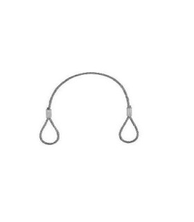 ESLINGA CABLE ACERO 20mm X 3m