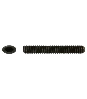 M8x16 ESPARRAGO ALLEN CONCAVO/MOLETEADO  DIN 916 45H ACERO NEGRO