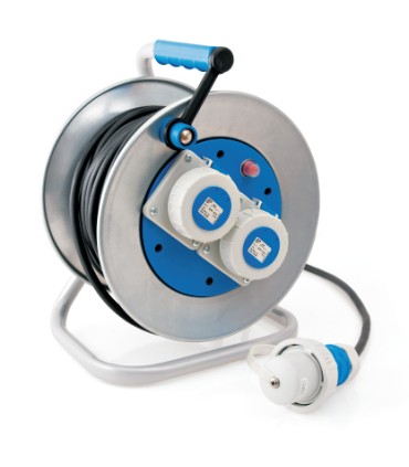 EXTENSIBLE ELECTRICO IP67 3500W 25m.2P+T TERMOS+TAPA