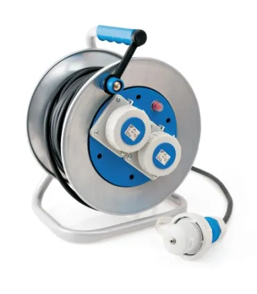 EXTENSIBLE ELECTRICO IP67 3500W 25m.2P+T TERMOS+TAPA