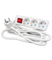 BASE MULTIPLE 3 TOMAS + INT + CABLE 5 METROS