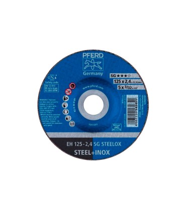 DISCO CORTE EHT 125-2,4 SG STEEL
