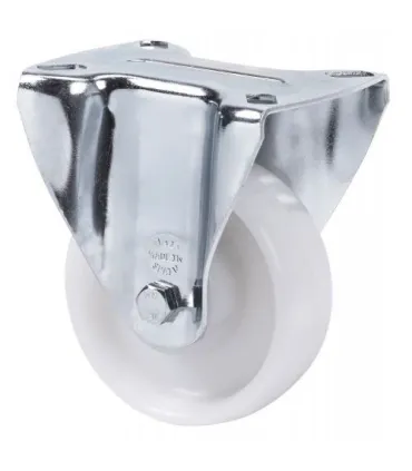 RUEDA FIJA  NYLON d.80 BLANCO ALEX 2-0024 250kg