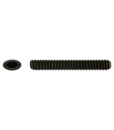 M8x16 ESPARRAGO ALLEN CONCAVO/MOLETEADO  DIN 916 45H ACERO NEGRO
