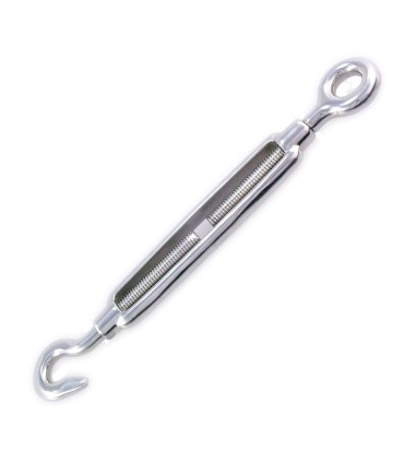 TENSOR ABIERTO GANCHO-ANILLA INOX M16