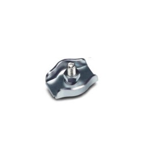 SUJETACABLE PLANO SIMPLE ZINC DE Ø3MM