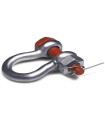 GRILLETE LIRA ALTA RESISTENCIA 0,75 Tn con TUERCA y PASADOR 5/16" 8mm