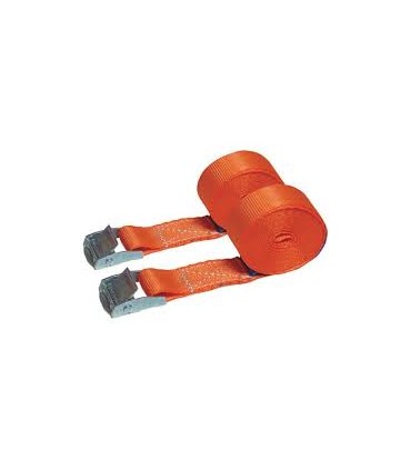 JUEGO 2 CINTAS AMARRE 3Mt 25mm 200KG