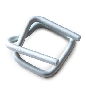 CAJA 500 GRAPAS - HEBILLA METALICA PARA CINTA 25MM
