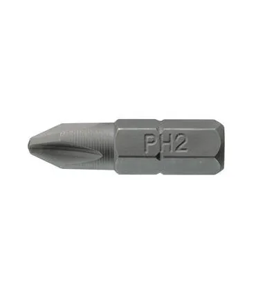 DESTORPUNTA 1/4" PHILLIPS PH-2 CORTA