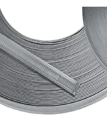 ROLLO 30m. ABRAZADERA 12mm NB-G Estriado W3 INOX