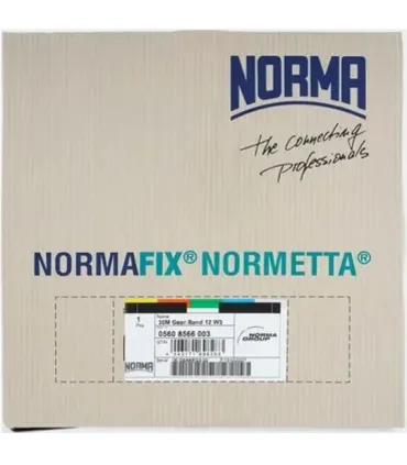 ROLLO 30m. ABRAZADERA 12mm NB-G Estriado W3 INOX