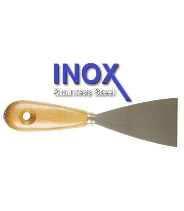 ESPATULA M/MADERA INOX FLEXIBLE 60mm